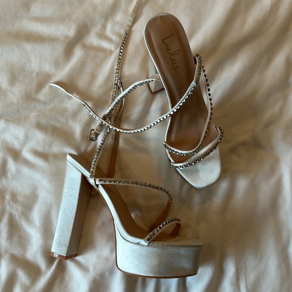 New lulus bridal shoes